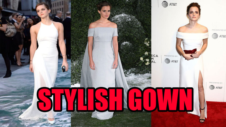 Emma Watson' Stylish Gown Designs Ideas For Bride To Be