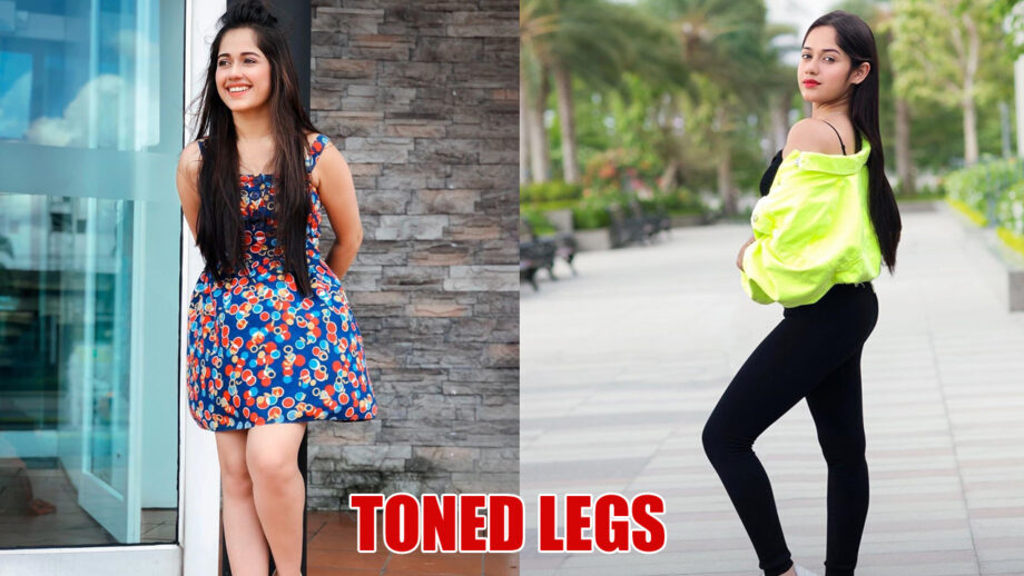 Every time Jannat Zubair Posed Flaunting Her Perfectly Toned Legs