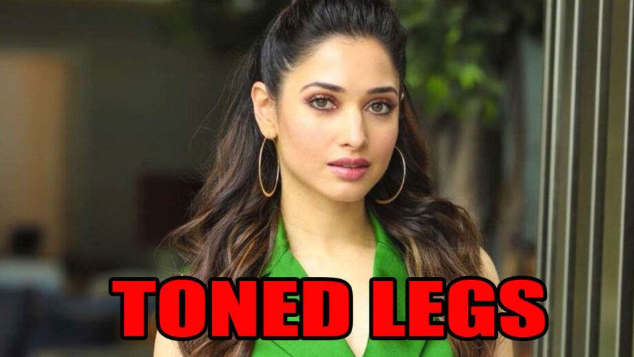 Every time Tamannaah Bhatia Posed Flaunting Her Perfectly Toned Legs