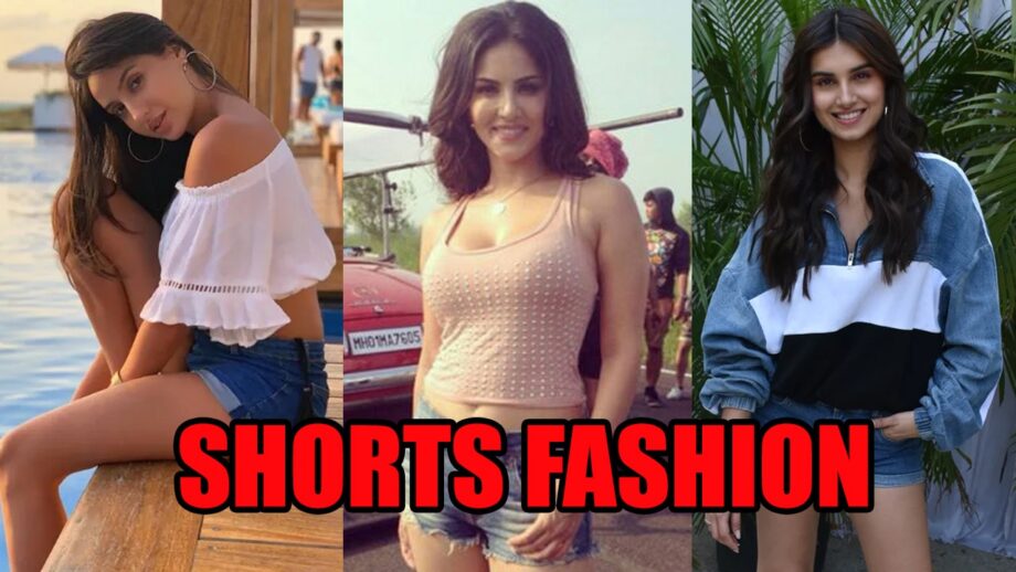 Fashion Faceoff: Nora Fatehi Vs Sunny Leone Vs Tara Sutaria In Shorts, Who Wore It Better?