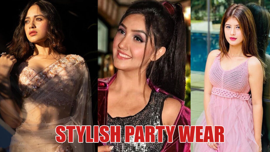Going for Stylish Party Wear? Take Cues from Jannat Zubair, Ashnoor Kaur, Arishfa Khan