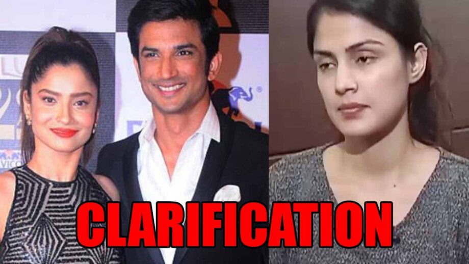 He never had any condition of depression: Sushant Singh Rajput's ex Ankita Lokhande gives clarification after Rhea Chakraborty's statement