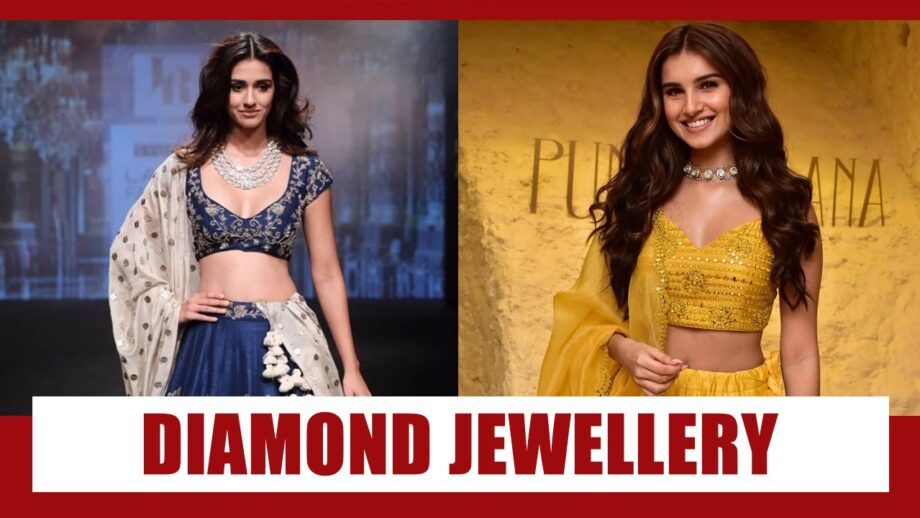 Here's How Disha Patani and Tara Sutaria Styled Lehenga With Diamond Jewellery 2