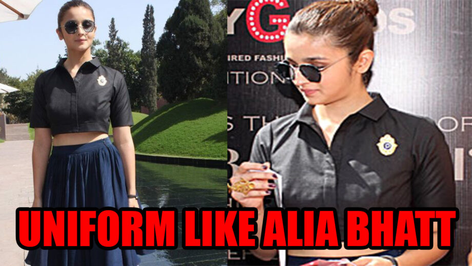 How To Style Your School Uniform Just Like Alia Bhatt