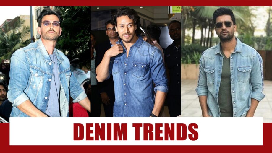 Hrithik Roshan, Tiger Shroff, Vicky Kaushal Is Obsessed With These Denim Trends, Here's Proof