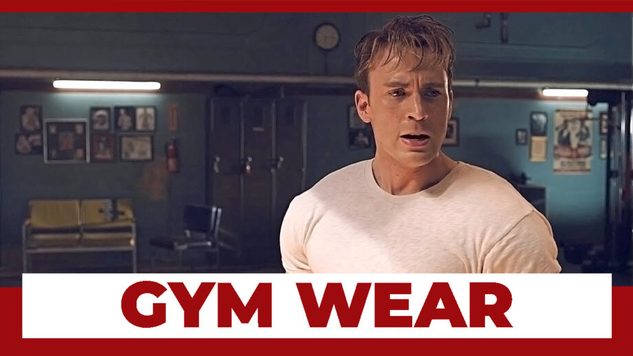 [In Pics] Chris Evans' Gym Wear Look