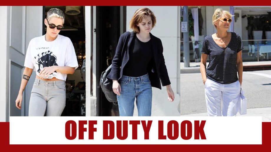 [IN PICS] Kristen Stewart, Emma Watson, Sharon Stone's Off Duty look