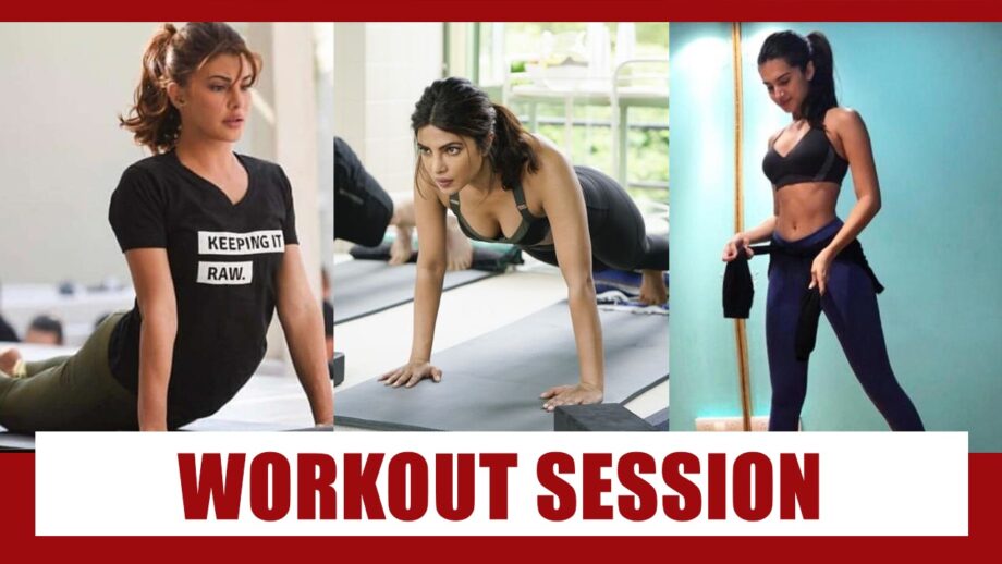 Jacqueline Fernandez, Priyanka Chopra And Tara Sutaria’s Workout Session Instagram Posts 3