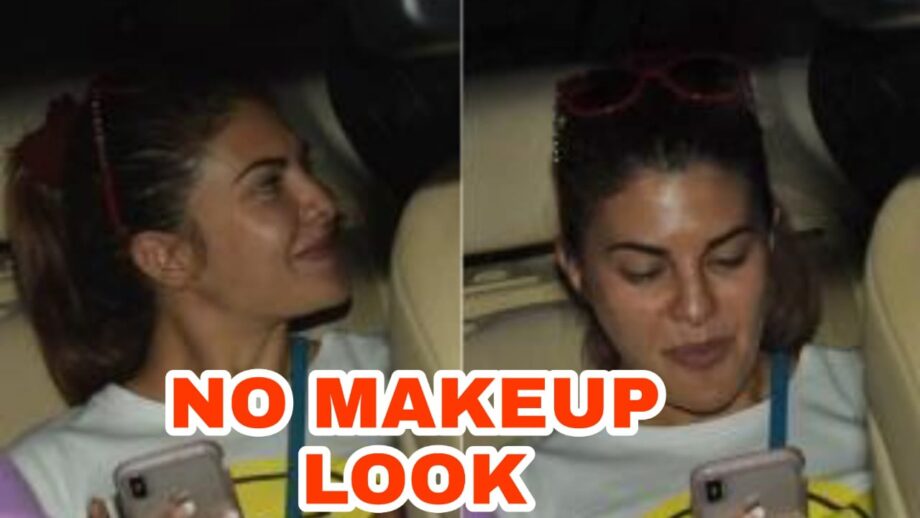 Jacqueline Fernandez&#39;s Casual No Makeup Look! | IWMBuzz