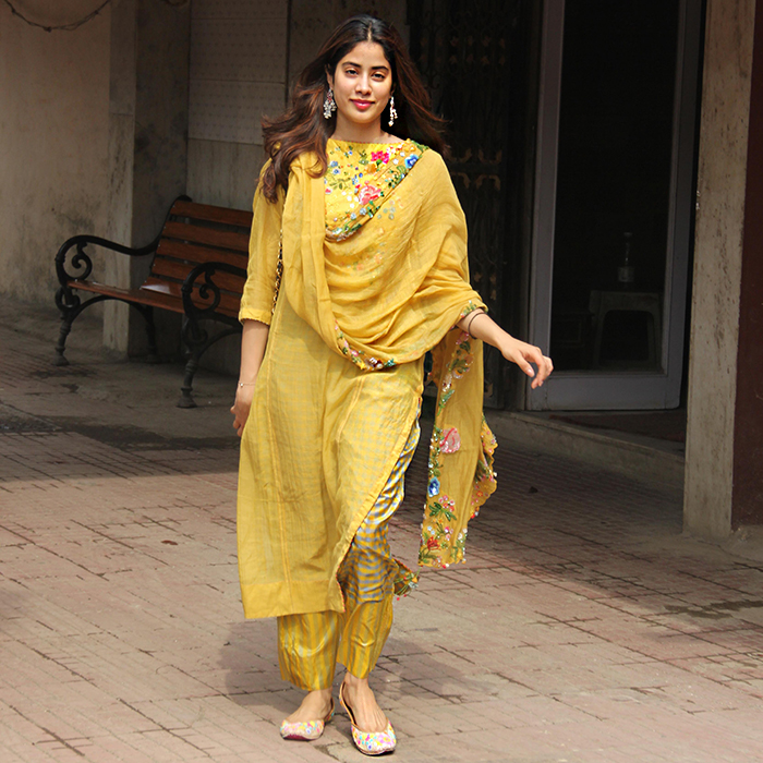 Janhvi Kapoor's Suit Collection Is A Must-Have For Your Work From Home Wardrobe - 0