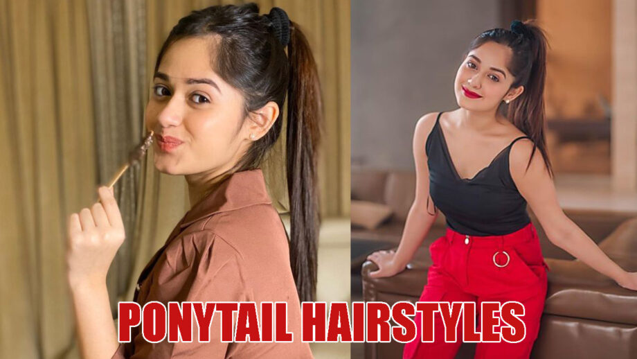 Jannat Zubair's Stylish Ponytail Hairstyles That You Will Want to Copy