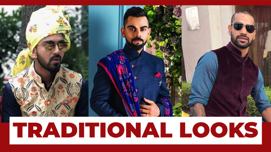 K L Rahul, Virat Kohli and Shikhar Dhawan's Traditional Looks To Steal This Festive Season
