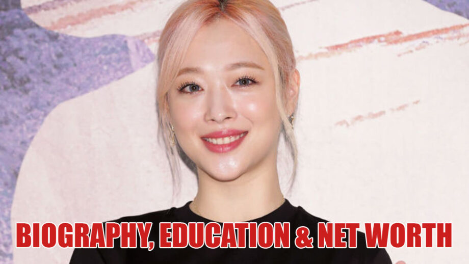 K-Pop Star Sulli’s Biography, Education and Net Worth Revealed