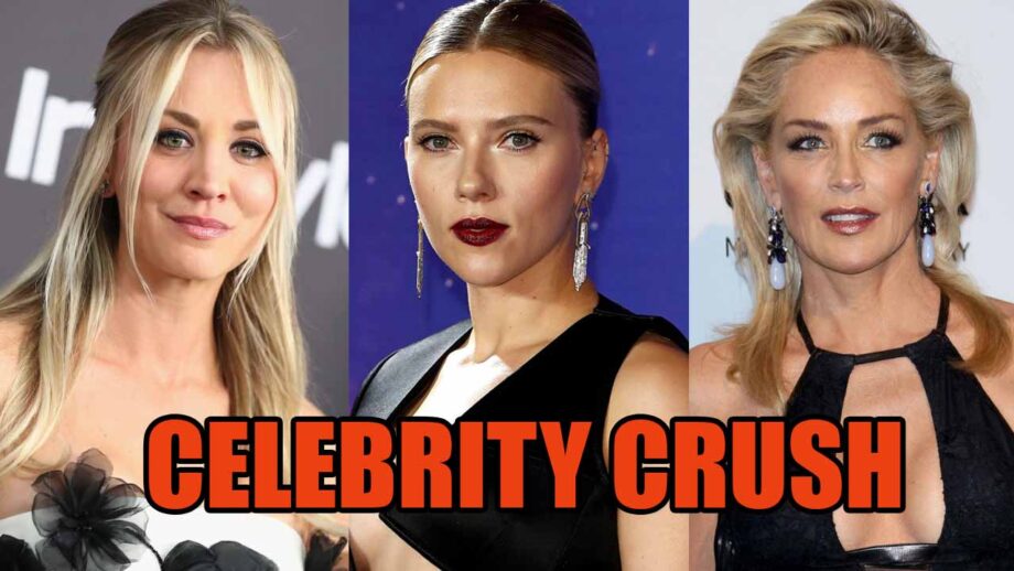 Kaley Cuoco, Scarlett Johansson, Sharon Stone: Your Favourite Celebrity CRUSH?