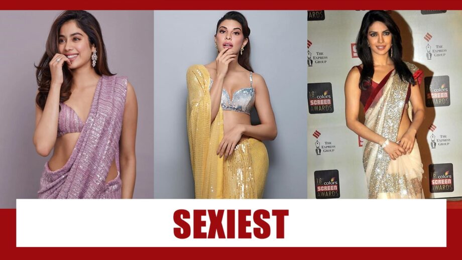 Katrina Kaif Vs Jacqueline Fernandez Vs Priyanka Chopra: Who Is The Sexiest Actress In A Georgette Sequence Saree?
