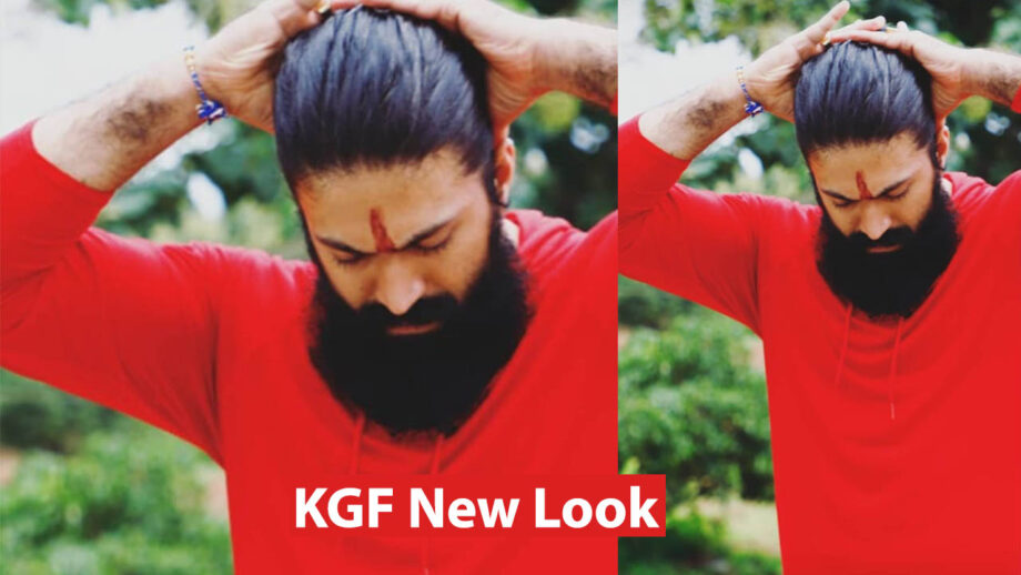 KGF fame Yash burns the internet with latest bearded picture