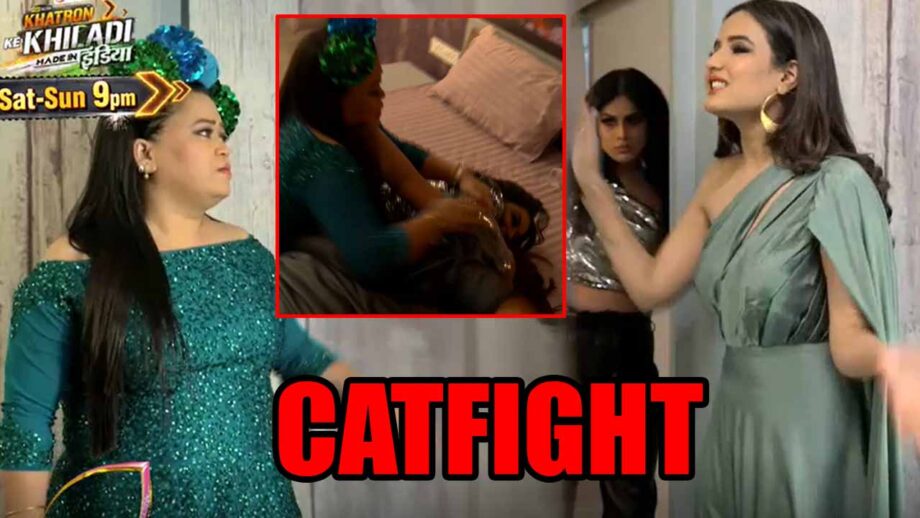 Khatron Ke Khiladi Made In India: OMG! Bharti Singh, Jasmin Bhasin and Nia Sharma's nasty catfight