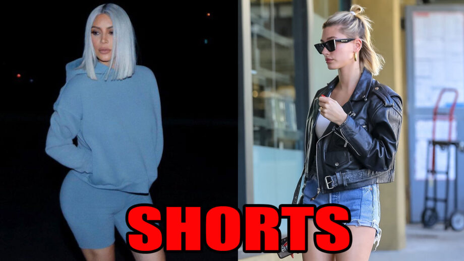 Kim Kardashian And Hailey Bieber Look A HOTTIE In Shorts 6