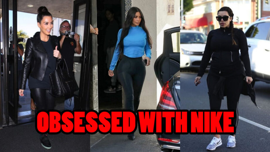 Kardashian Obsessed With Nike Collection! | IWMBuzz