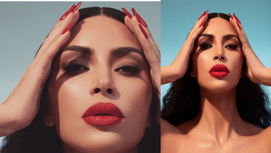 Kim Kardashian's Hottest RED Lipstick Avatars