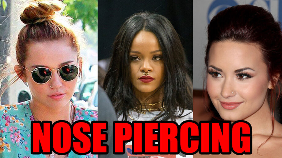 Miley Cyrus, Rihanna, Demi Lovato: Amp Up Your Style Quotient With Nose Piercings