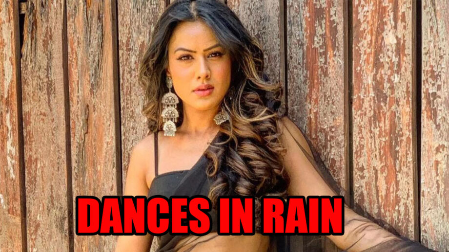 Naagin fame Nia Sharma dances in the rain 1