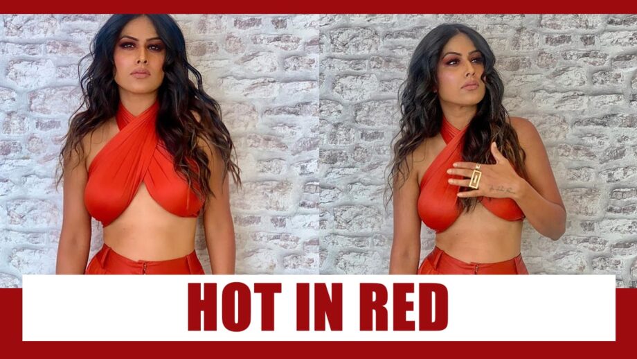 Naagin fame Nia Sharma sets internet on fire with her latest hot red picture