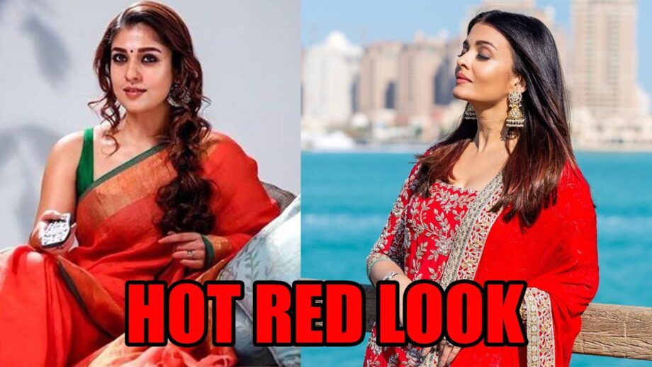 Nayanthara VS Aishwarya Rai Bachchan: Who Pulled Off HOT Red Look Better?