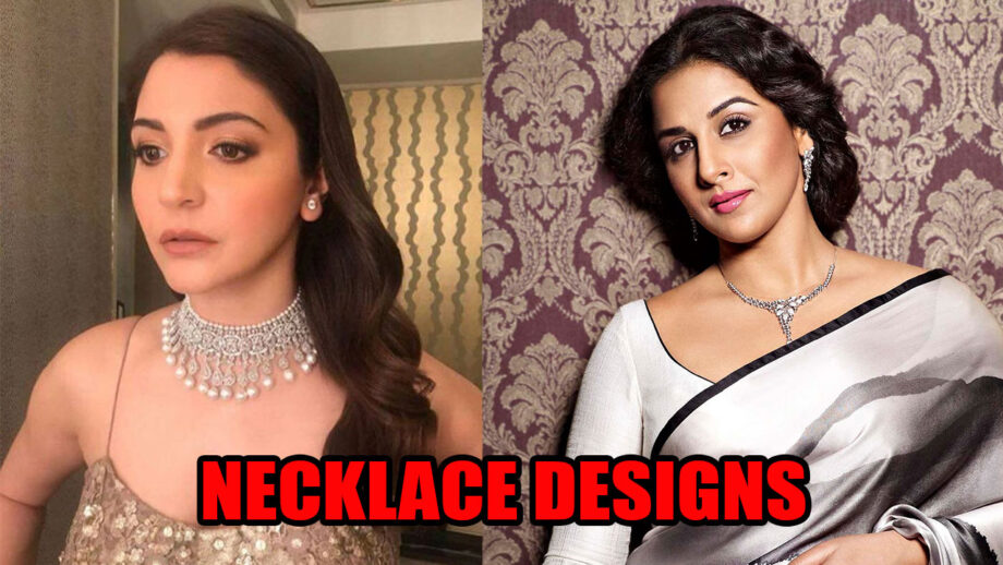 Necklace Designs Ideas: Take Cues From Anushka Sharma And Vidya Balan's Trendy And Stylish Neck Designs 6
