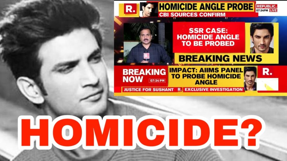 OFFICIAL: CBI confirms AIIMS will probe 'homicide' angle in Sushant Singh Rajput death case