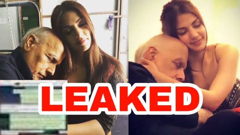 OMG: Personal WhatsApp chat of Mahesh Bhatt & Rhea Chakraborty leaked, the messages will leave you shocked