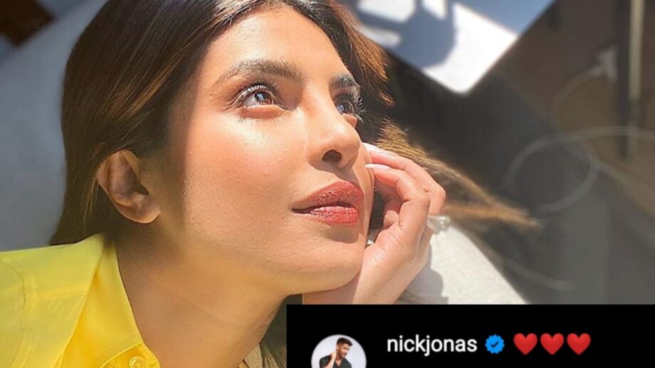 Priyanka Chopra's 'sunkissed' photo sets the internet on fire, hubby Nick Jonas drops a heart emoji
