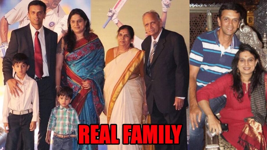 Rahul Dravid And His Real Life Family 6