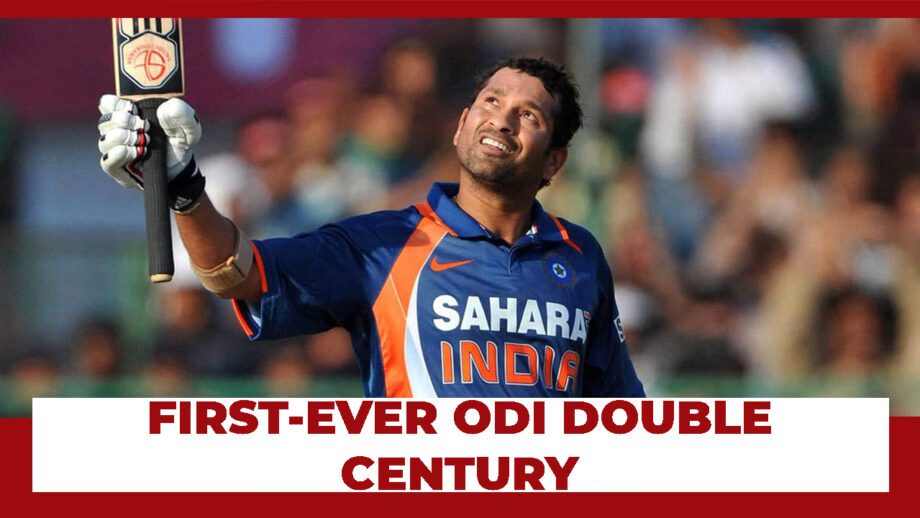 Revisiting The First-Ever ODI Double Century From Sachin Tendulkar