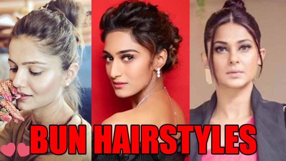 Rubina Dilaik, Erica Fernandes, Jennifer Winget's Stylish Bun Hairstyles That You Will Want To Copy