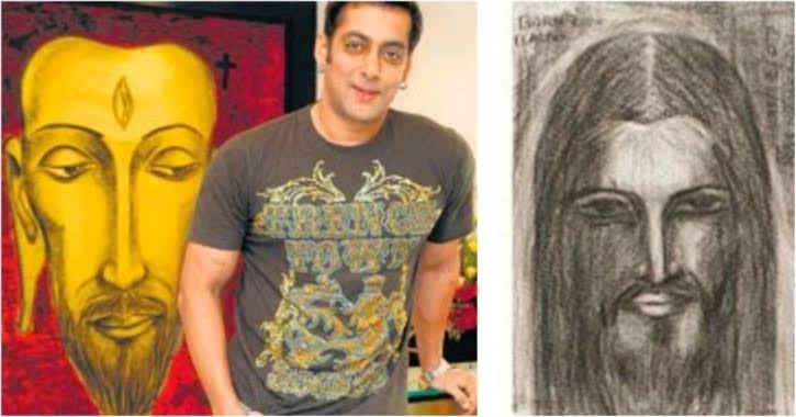 Salman Khan and his famous paintings