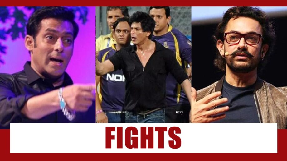 Salman Khan, Shah Rukh Khan, Aamir Khan: Media fights caught on camera 3