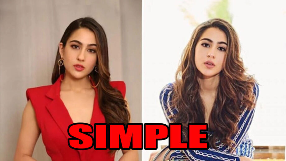Sara Ali Khan Is Very Simple In Real Life, See Photos