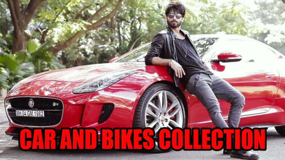 Shahid Kapoor And His Love For Cars And Bikes