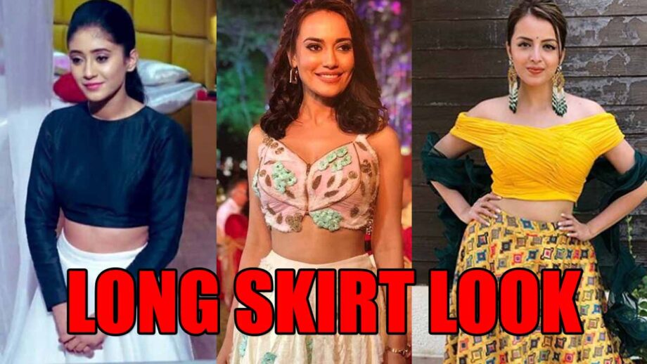 Shivangi Joshi, Surbhi Jyoti, Shrenu Parikh: Try These Styling Tips In Long Skirts And Ooze To Oomph
