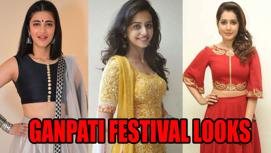 Shruti Haasan, Rakul Preet Singh, And Rashi Khanna's Traditional Outfits Are All You Need This Ganpati Festival Season 6