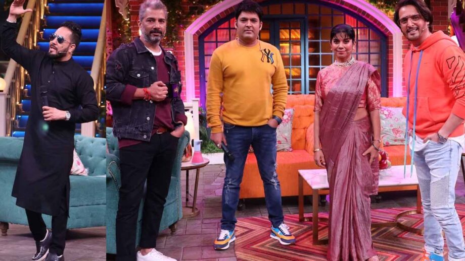 Singer Mika and cast of Your Honor on The Kapil Sharma Show  8