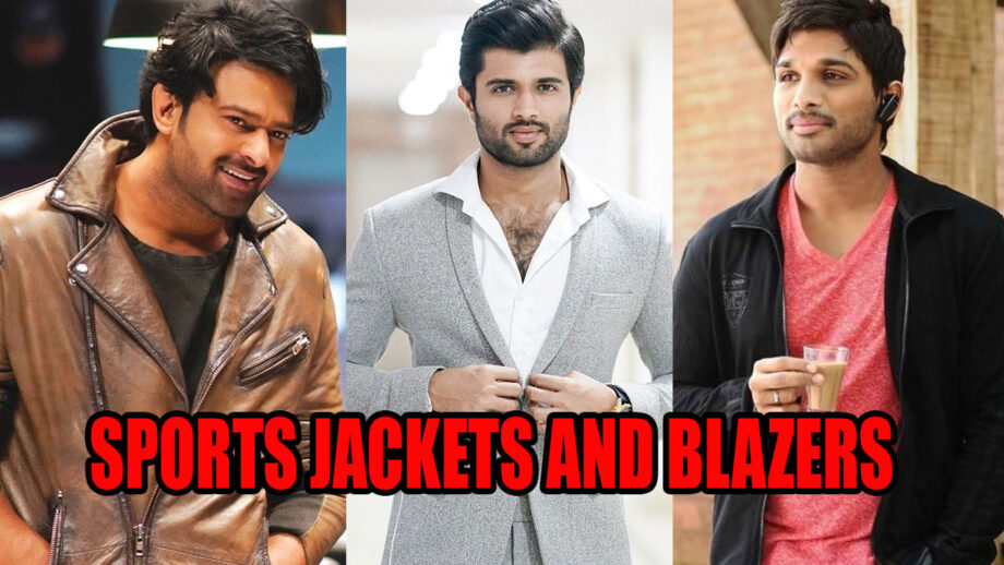 Sports Jackets Vs Blazers - Which Hot Look Of Prabhas, Vijay Deverakonda, And Allu Arjun Is Your Favourite? 6