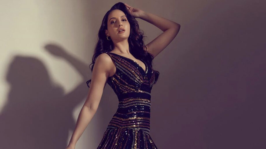 Stunner or Not Nora Fatehi stuns in hot sequined outfit