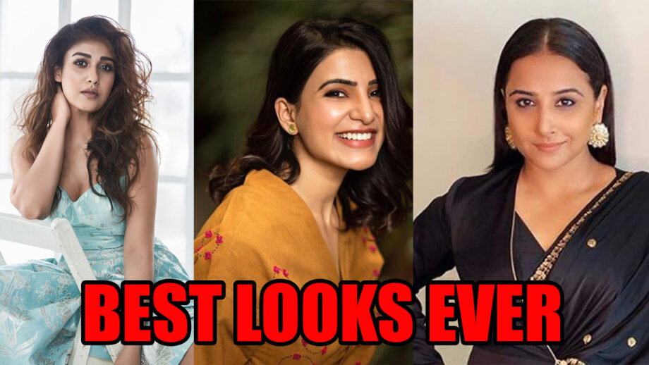 Take A Look At Nayanthara, Samantha Akkineni And Vidya Balan's Best Looks Ever! 3