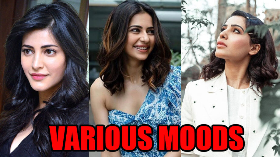 Take A Look At Shruti Haasan, Rakul Preet Singh, Samantha Akkineni's Various Moods Captured In These Pictures 6