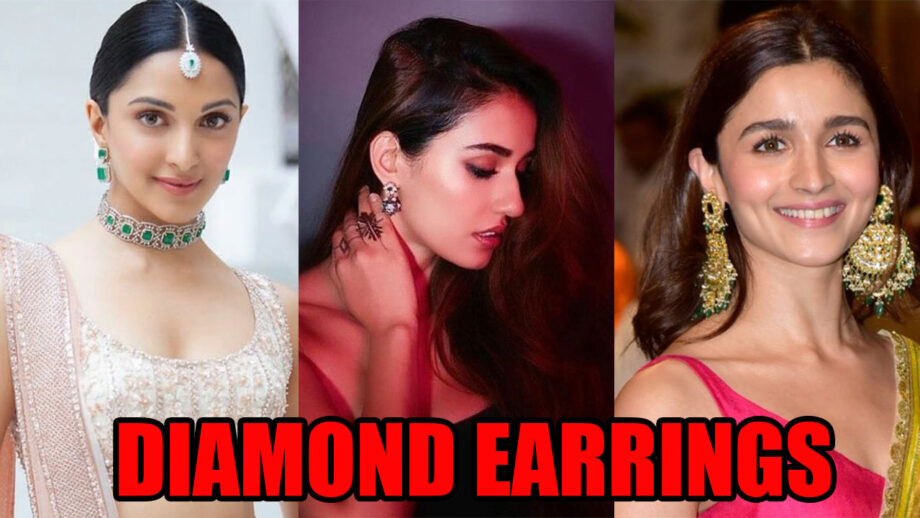 Take An Inspiration From Kiara Advani, Disha Patani And Alia Bhatt For Styling Diamond Earring Looks 6