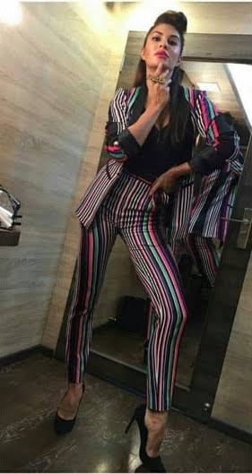 Take Cues From Jacqueline Fernandez's Pant Suit Collection 1