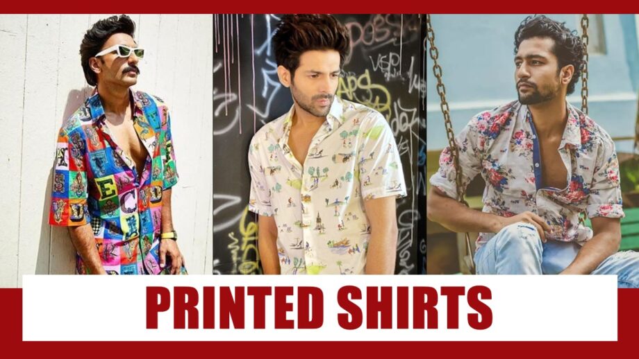 Take Cues From Ranveer Singh, Kartik Aaryan And Vicky Kaushal To Style Your Printed Shirts Better; See Pics