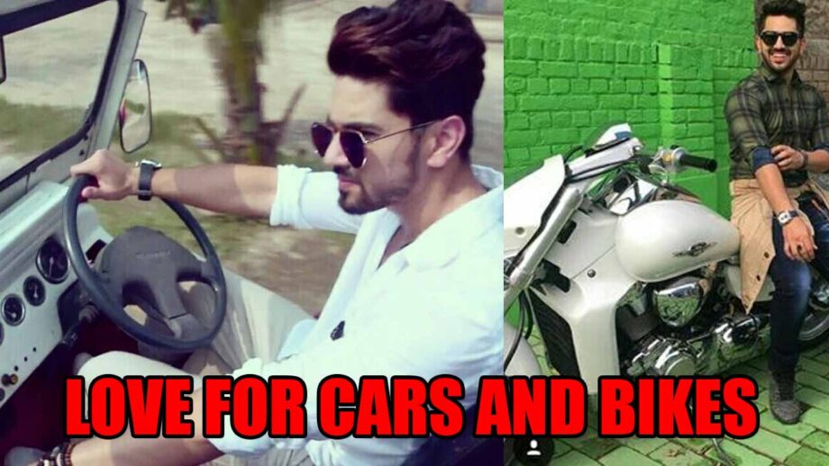 These Pictures Proved Zain Imam And His Love For Cars And Bikes